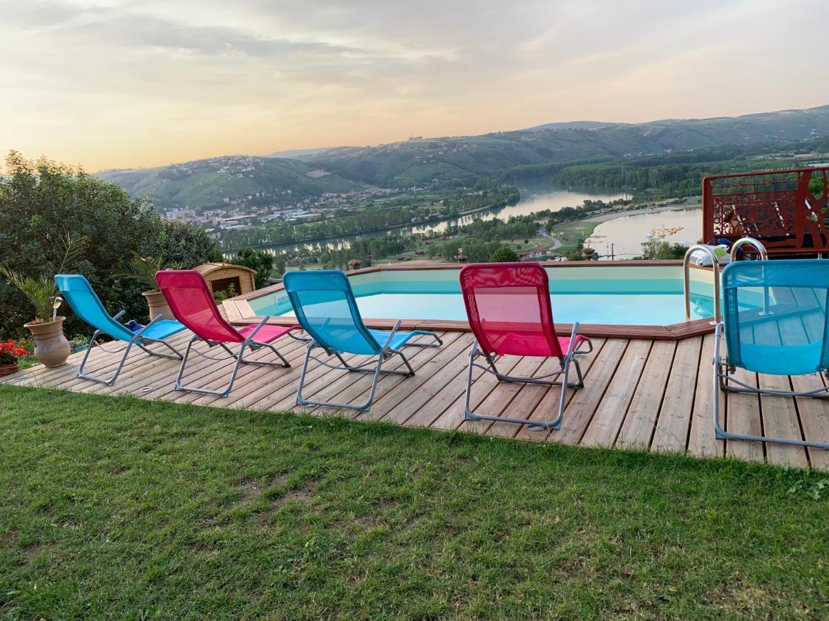 Villa Panoramique Saint-Clair-du-Rhone Exteriör bild